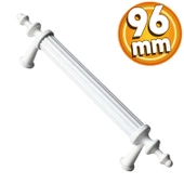 Erciyes Mobilya Mutfak Dolabı Çekmece Dolap Kapak Kulpu Kulbu Beyaz (96 MM-9.6 CM) Metal Kulpları thumbnail 1