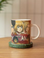 Anime Shingeki Özel Tasarım Baskılı Kupa Bardak Hediye Kupa Bardak Çay-Kahve Bardağı - 1