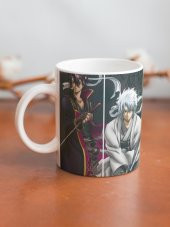Anime Gintama Özel Tasarım Baskılı Kupa Bardak Hediye Kupa Bardak Çay-Kahve Bardağı - 2