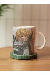 Anime Fulmeral Özel Tasarım Baskılı Kupa Bardak Hediye Kupa Bardak Çay-Kahve Bardağı - 1