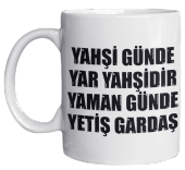 Gibi Dizi Replik Baskılı Kupa Bardak Özel Sublimasyon Baskı Gibi İlkkan - 1