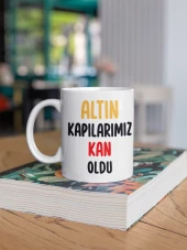 Kolpaçino Replik Yazılı Özel Tasarım Baskılı Kupa Bardak 001 - 2