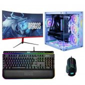 Dragos DRx3486 i5 13600KF 32GB Ram 1TB M.2 NVMe SSD 8GB RTX3070Ti 27 inç Curved Oyuncu Bilgisayarı - 1
