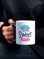 Renkli Lettering Serisi Özel Tasarım Baskılı Kupa Bardak Eğlenceli Kupa Bardak Kahve Bardağı thumbnail 1