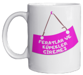 Cennet Mahallesi Dizi Replik Baskılı Kupa Bardak Özel Sublimasyon Baskı Gibi Pembe - 1
