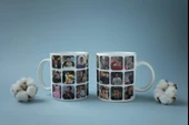 Friends Joey-Ross-Chandler Karma Sahneler Baskılı Kupa Bardak-Doğum Günü Hediye Kahve Bardağı - 2