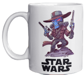Star Wars Temalı Özel Tasarım Baskılı Kupa Bardak 002 - 1