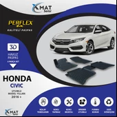 Perflex Paspas 3D Havuzlu X-Mat Civic 2016+ thumbnail 1