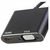 Usb 3.0 To Hdmi Vga 1080P Monitör Genişletici Çevirici Dönüştürücü Adaptör - 3