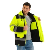 Reflektörlü Kaban 61E965 Su ve Rüzgar Geçirmez, Baskıya Uygun - 2