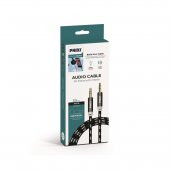 Phixi Basic A810 Hasır Örgü 3.5mm Aux Kablo - 1