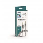 Phixi Basic A810 Hasır Örgü 3.5mm Aux Kablo - 7