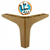 Mobilya Kanepe Yatak Sehpa TV Ünitesi Baza Koltuk Ayağı Koyu Ceviz Renk 12 cm Ayak thumbnail 1
