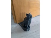 Sevimli Kedi Kapı Stoplayıcı Kapı Tutucu Kapı Altı Takozu Kapı Durdurucu - 1