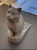 Sevimli Kedi Kapı Stoplayıcı Kapı Tutucu Kapı Altı Takozu Kapı Durdurucu - 4
