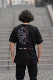 Arceo Valencia Unisex Tişört - 100 Pamuklu Sıyah (2XL) - 5