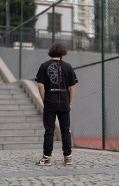 Arceo Valencia Unisex Tişört - 100 Pamuklu Sıyah (2XL) - 6