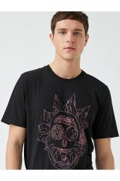 KOTON Rick And Morty Tişört Lisanslı Baskılı thumbnail 2