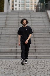 Arceo Marseılle Unisex Tişört - 100 Pamuklu SIYAH(M) - 4