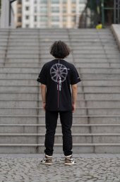 Arceo Marseılle Unisex Tişört - 100 Pamuklu SIYAH(M) - 5