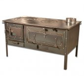 Kuzine SOBA 3 MM ÇOK AMAÇLI BAHÇE TİPİ KUZİNE SOBA ÖZEL EL YAPIMI SOBA - 1