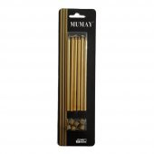 Gold Pasta Mumu 6 Adet 14 Cm. - 1