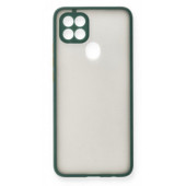 Oppo A15s Lazer Kenarlı Sert Slikon Kapak Kılıf thumbnail 2