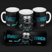 Star Wars 3D Baskılı Özel Tasarım Kupa Bardak Darth Vader -Doğum Günü Hediye Kahve Bardağı - 1