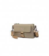 Askılı Kadın Çantası Krinkıl Kumaş Smart Bags 1147 Camel - 3