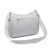 Smart Bags Kadın Postacı Çantası Krinkıl Kumaş 1115 A.Gri - 2