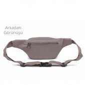 Nano Metalik Kumaş Kadın Bel Çantası Smart Bags 1154 K.Gri - 3