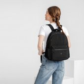 Nano Metalik Kumaş Kadın Sırt Çantası Smart Bags 3086 K.Gri - 8
