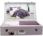 Hobby Natural Nevresim Takımı Set Poplin Tek Kişilik Gülkurusu 100 Pamuk thumbnail 2