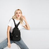 Nano Metalik Kumaş Bodybag Kadın Çantası Smart Bags 1237 K.Gri - 8