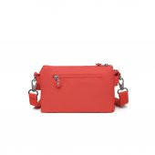 Askılı Kadın Çantası Krinkıl Kumaş Smart Bags 1147-24 Nar - 2
