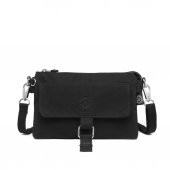 Askılı Kadın Çantası Krinkıl Kumaş Smart Bags 1147 Siyah - 4