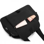 Krinkıl Kumaş Kadın Omuz Çantası Smart Bags 1122 Siyah - 6
