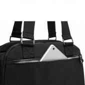 Krinkıl Kumaş Kadın Omuz Çantası Smart Bags 1122 Siyah - 8