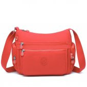 Smart Bags Kadın Postacı Çantası Krinkıl Kumaş 1115 Nar - 1