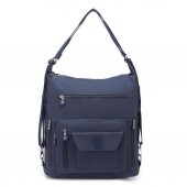 Hem Sırt Hem de Omuz Kadın Çantası Smart Bags 1205 Lacivert - 1