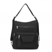 Hem Sırt Hem de Omuz Kadın Çantası Smart Bags 1205 Siyah - 1