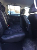 VW Amarok Orta Kumaş Siyah Kadife- Kenarlar Maldive Deri - 6
