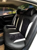 VW Passat B7 Kasa Desenli Nubuk Özel Dikim Koltuk Kılıfı - 1