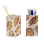 ZBOSP-C61 DİŞ FIRÇALIK VE MACUN KABI 2 Lİ BANYO SETİ İSTİRİDYE  AKRİLİK thumbnail 1