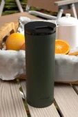 Stevig 2 Go Paslanmaz Çelik Termos Bardak 400 Ml Travel Mug Green ST-204 - 2