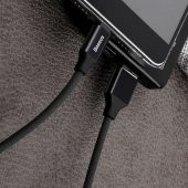 Baseus Yiven Serisi CAMYW-A01 Android Micro Usb Şarj 1 Metre Data Şarj Kablosu - 2