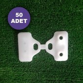 50 ADET SERA PERDE VE TÜL TUTTURUCU KLİPS GÖLGELEME KLİPSİ SABİTLEME KLİPSİ thumbnail 1