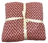 Aryıldız Püsküllü Tv Battaniye Tek Kişilik 150x200cm Kırmızı - 1