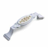 Palmira Mobilya Mutfak Dolabı Çekmece Dolap Kapak Kulpu Kulbu Beyaz (96 MM-9.6 CM) Metal Kulpları - 2