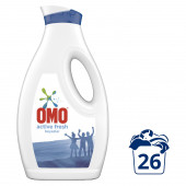 Omo Sıvı Deterjan Active Fresh Beyazlar 1690 ml - 1